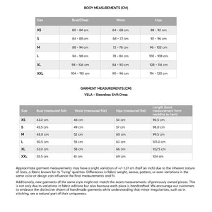 the size and measurements of the women's shoes