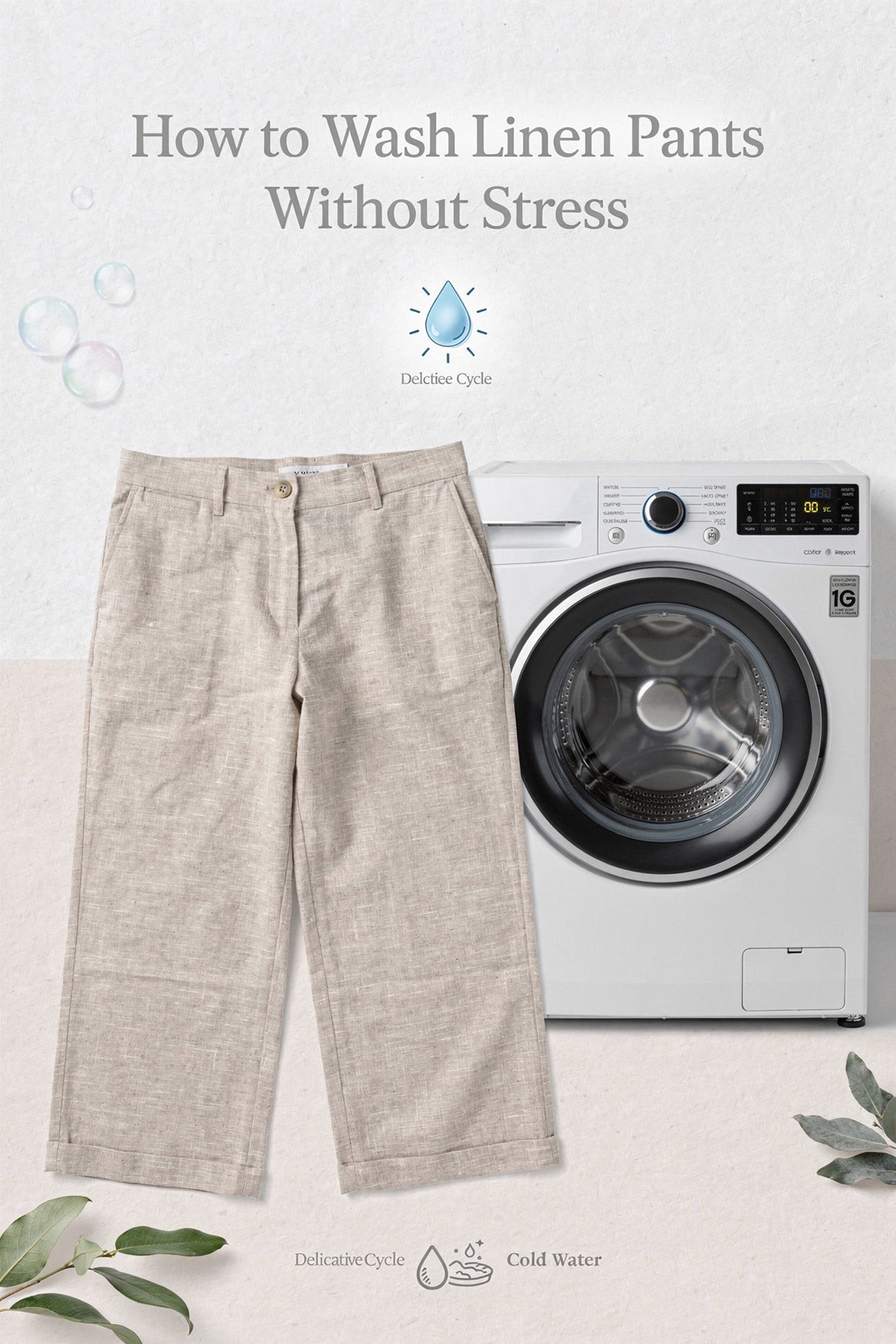 How to Wash Linen Pants (Without the Stress)