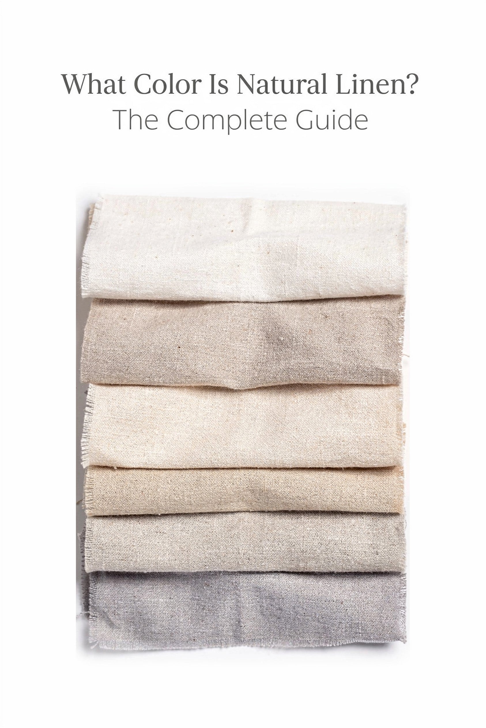What Color Is Natural Linen? The Complete Guide