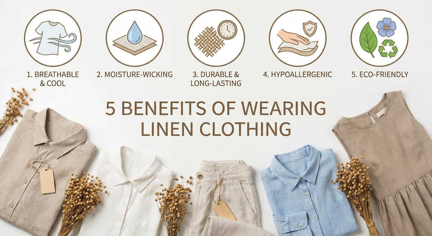 Discover the 5 Benefits of Wearing Linen Clothing