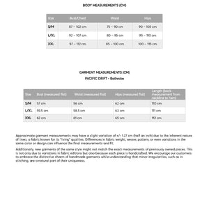 Medium-Weight Linen Bathrobe - Cozy Wrap Robe for Women - PACIFIC DRIFT