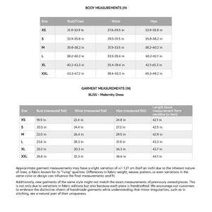a table that shows the measurements for a bed