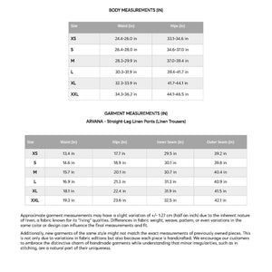 a table with measurements for a woman's shoes