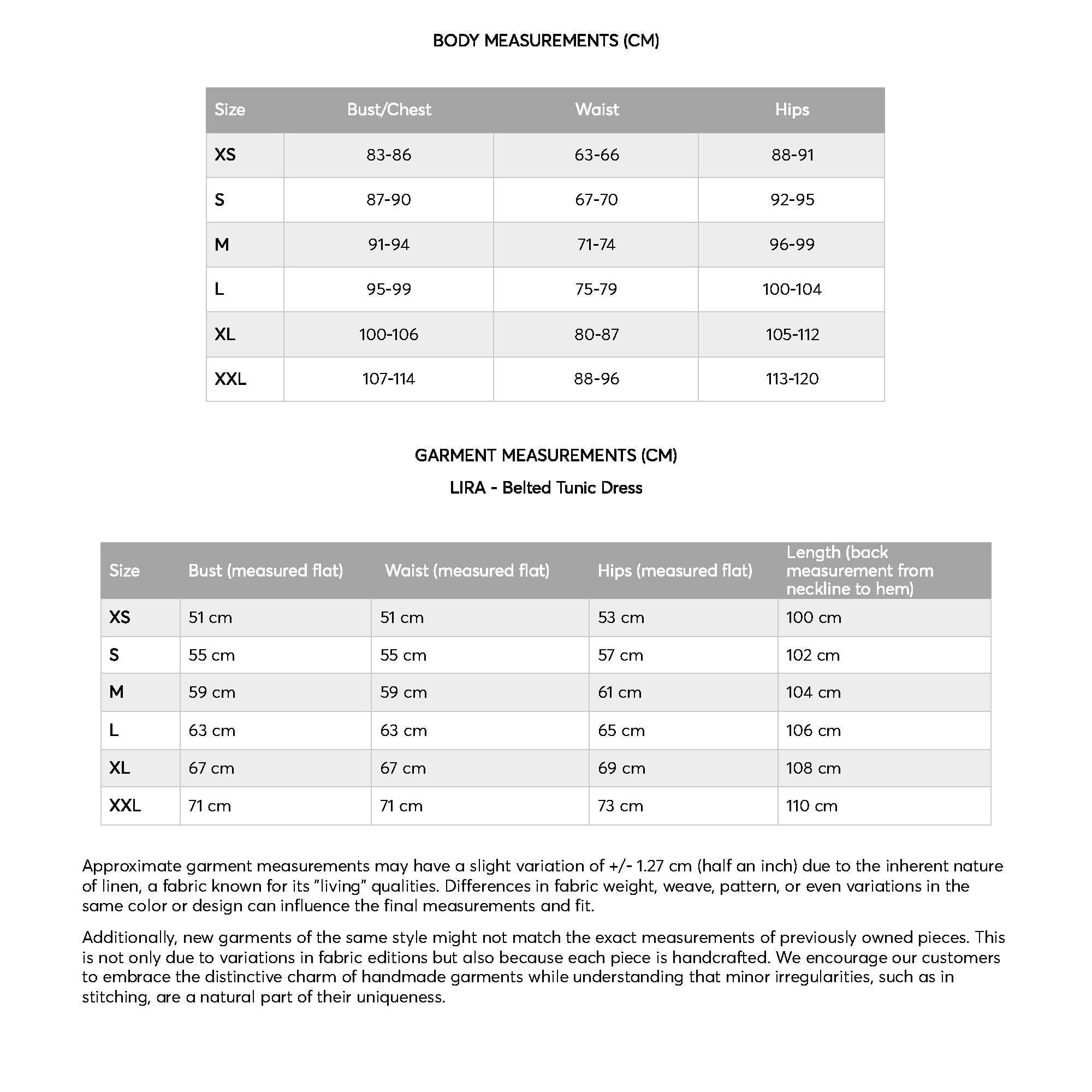 the size and measurements of a women's shoes